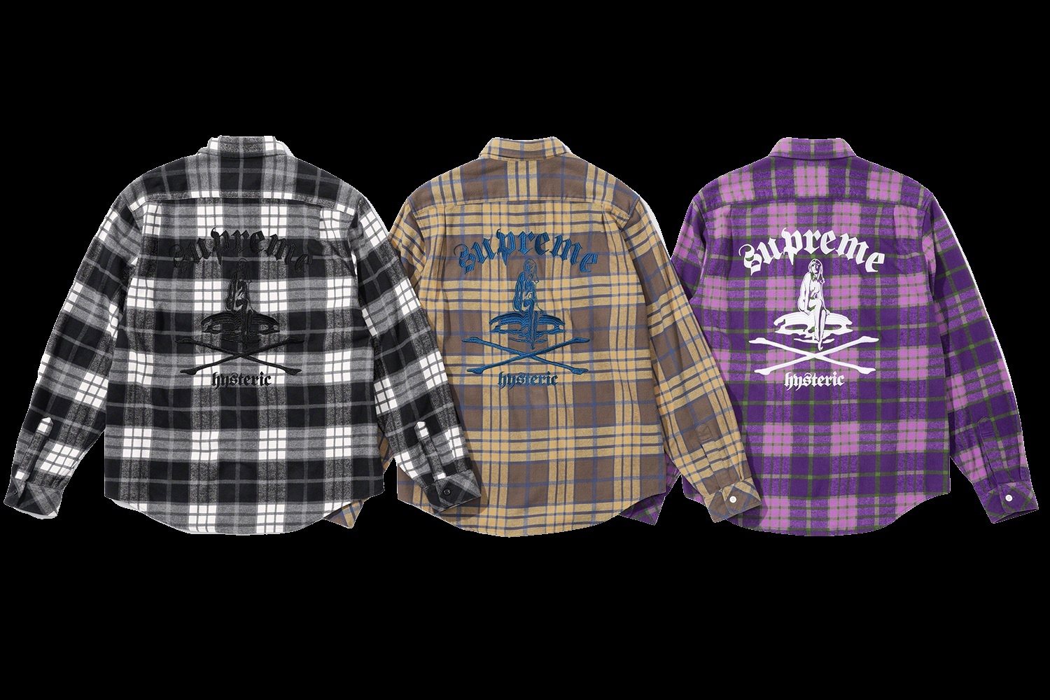 Supreme®/HYSTERIC GLAMOUR Plaid Flannel Shirt view 6